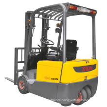 Xilin 2000kg 2ton 6.2m Ergonomics Dual Front Full AC 3 Wheel Electric Hydraulic Forklift With Muti-function Display